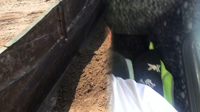 Отсыпка участка в низине или  Болотистая местность