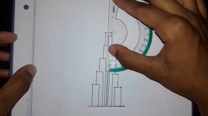 How to draw Burj Khalifa easy | Step by step | @BurjKhalifa