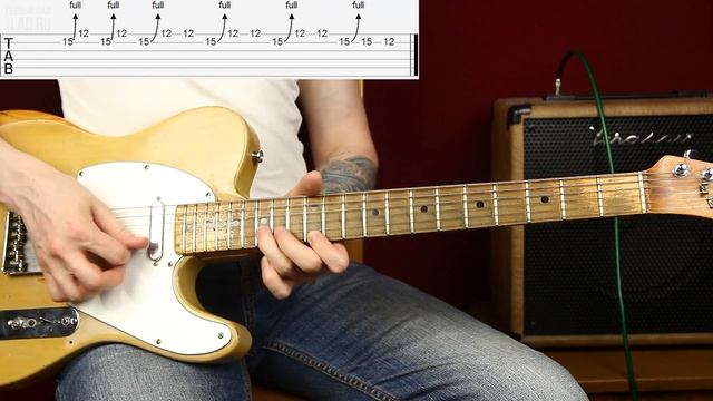 Как играть соло из песни The Doors Roadhouse Blues - Уроки игры на гитаре Первый Лад