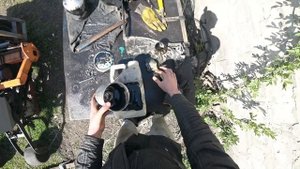 ТО МТЗ-1025: стружка в кпп, замена масла в двигателе