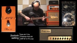 MXR Custom Shop CSP105 Phase 45 "In the mix" Demo