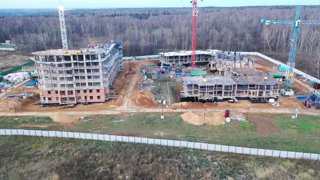 Как строят ЖК Лайково 02.11.2019 смотреть онлайн