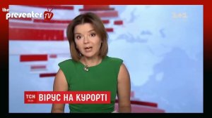 News Reader loses her front tooth during a live broadcast!