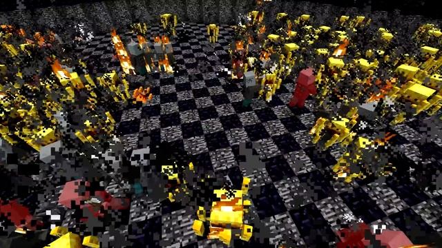 Vindicator vs Blaze - Minecraft Mob Battle смотреть онлайн