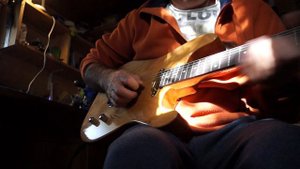 Dimarzio True velvet middle pickup in bridge