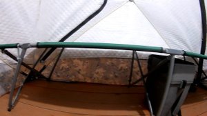 Обзор супер раскладушки для рыбалки охоты туризма. Пытаемся сломать!