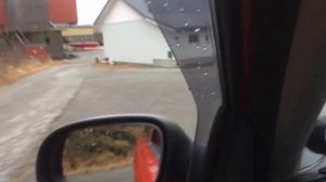 Volvo v70 2,5D accelerate and black smoke.