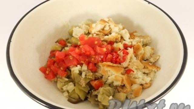 Запеканка из баклажанов с помидорами и сыром в духовке