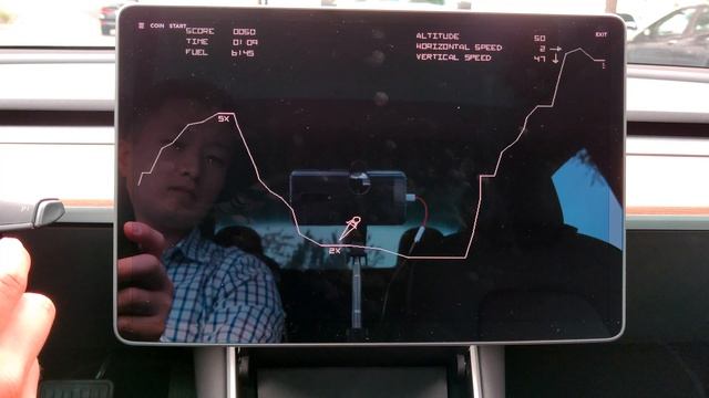 Lunar Lander - Tesla Arcade Game Review смотреть онлайн