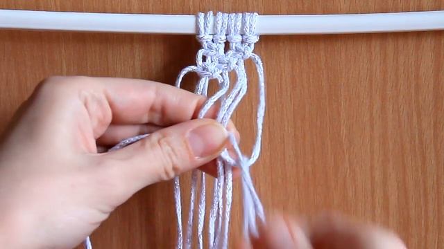 DIY Macrame for Beginners | Macrame Pattern Square Knot | Уроки Макраме для начинающих "Шахматка"