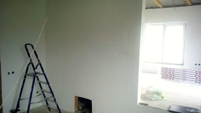 DIY | РЕМОНТ СВОИМИ РУКАМИ. Внутренняя отделка гостиной и кухни 40м². Сделай сам. Обзор проделанног