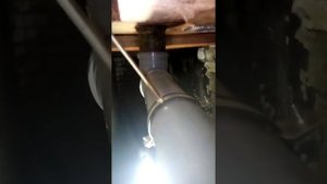 Слив воды с крыши гаража))) часть 2)))) или как не хватило мозга поставить видео на паузу)))))