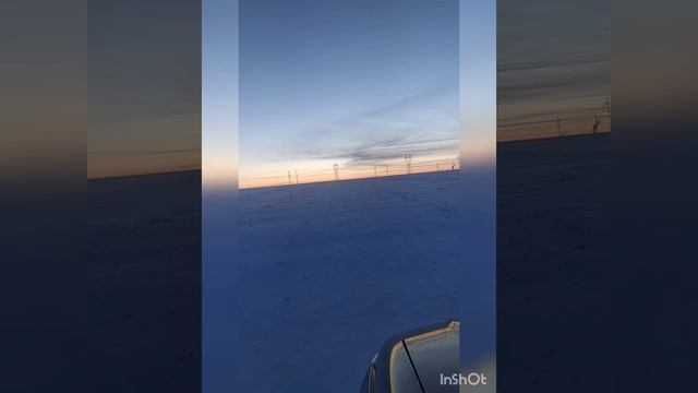 снежное поле