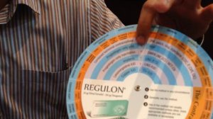 REGULON contraceptive wheel how to use