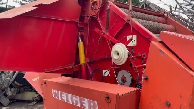 Пресс подборщик Welger RP15 N 2581 смотреть онлайн