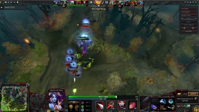 Dota 2: Queen of Pain Montage смотреть онлайн