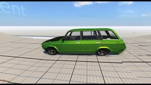 BeamNG.Drive Mod : VAZ-2104 Drift Tuned (Crash test)