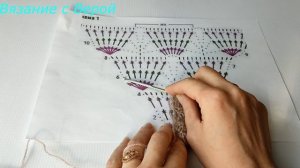 ?Вяжем шикарную шаль крючком? Подробный МК для начинающих +СХЕМА.?#шалькрючком#вязаниесверой#вязани