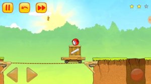 НОВЫЙ Красный ШАРИК 3 Очень сложный! прохождение #1 / Ред Бол игра Видео