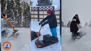 Лучший мотосноуборд в РОССИИ! Мотосноуборд СИБМАСТЕР - новое направление в зимнем спорте и технике!