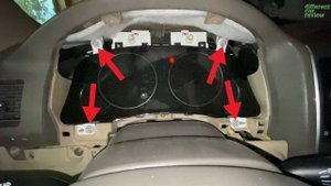 Toyota Land Cruiser Prado 120 / Lexus GX470 - Removing Instrument Cluster