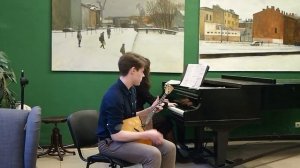 Евг. Быков. Концертная обработка народной песни «Степь да степь кругом» —  Роман Тимохов балалайка