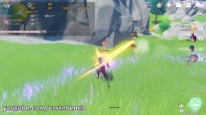 AMD Ryzen 5 5500U \ Radeon Graphics \ Genshin Impact @1080p mostly low settings, well playable