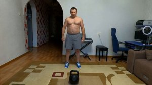 День №1. Челлендж 10000 махов с гирей 24 кг (500 махов)!!!
