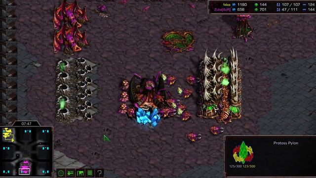 StarCraft BW 1v1 - Zuba[AoR] vs felss смотреть онлайн