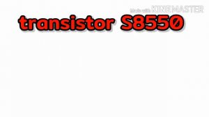 transistor S8050 vs S8550