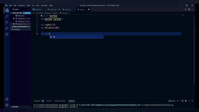 Python Turtle Graphics Tutorials || Programmatic_Tech смотреть онлайн