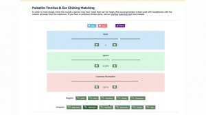 Pulsatile Tinnitus & Ear Clicking Sound Replication & Sharing