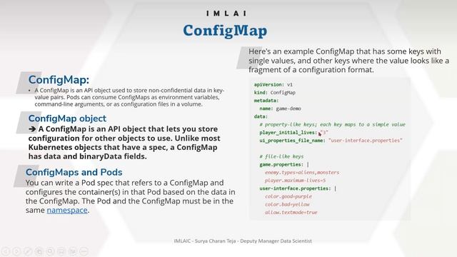 21 working with CONFIGMAP object смотреть онлайн