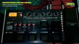 TUTORIAL SETTING CLEAN SONET 2 BAND KORG AX3000G | BY KRRISH