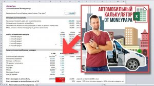 Калькулятор Стоимости и Расходов Автомобиля + Калькулятор Автокредита - 2 в 1! Видео-инструкция.
