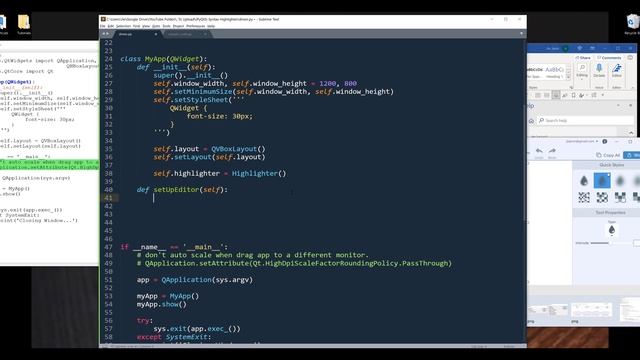 Syntax Highlighting In Notepad | PyQt5 (PyQt6) Tutorial