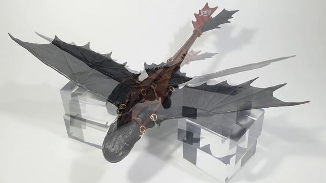 How To Make a Toothless Diorama / Polymer Clay / Epoxy resin / How To Train Your Dragon Night fury смотреть онлайн