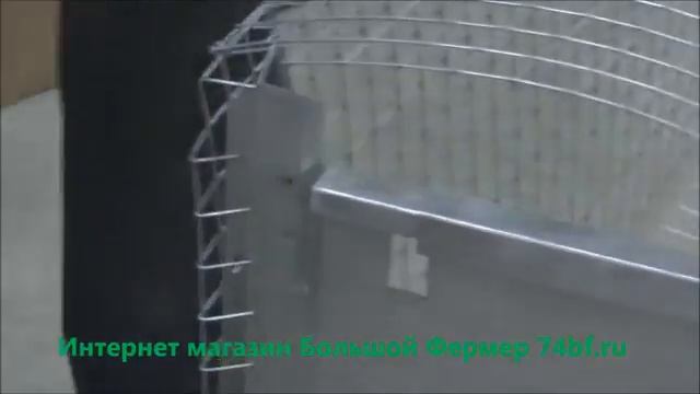 Сборка Клетки для откорма кроликов Оборудование для кролиководства интернет магазин Большой Фермер