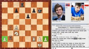 Шахматы. Одна из ЛУЧШИХ партий Магнуса Карлсена!