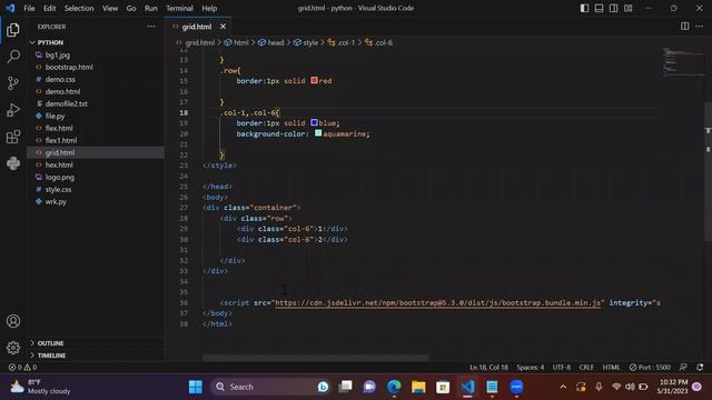 PART 4.3 | BOOTSTRAP | BOOTSTRAP GRID SYSTEM MALAYALAM TUTORIAL FOR BEGINNERS | HEXCENT