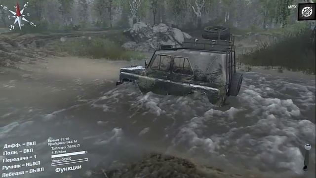 Обзор игры|SpinTires смотреть онлайн