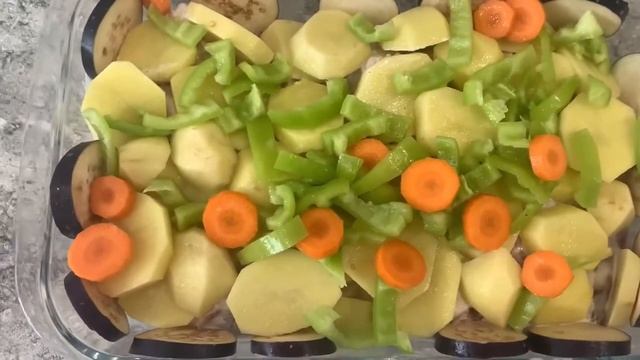 Мясо в духовке/мясо с овощами/мясо/рецепты/быстрые рецепты/ужин