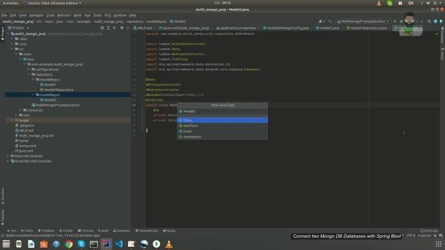 How to connect two mongo DB databases in spring boot смотреть онлайн