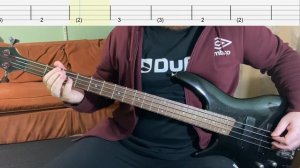 Jay-Z & Linkin Park - Points of Authority / 99 Problems / One Step Closer (Bass Cover with Tabs)