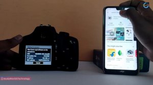 Canon EOS 3000D Wifi Connection With Smartphone | How to Connect Canon wifi camera to mobile