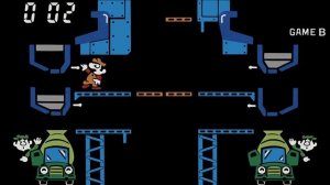 Game & Watch Mario's Cement Factory (Table Top, CM-72A) (Alternate) (1983 Nintendo)
