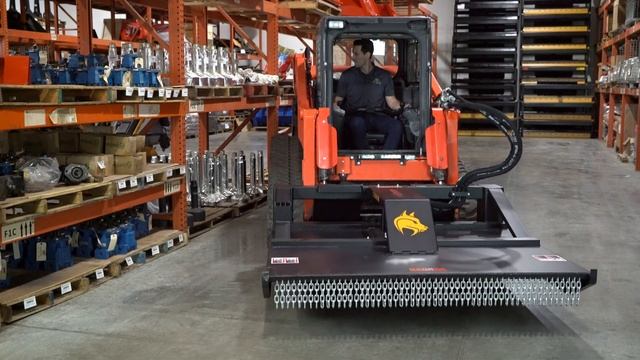 Brush Wolf 7200 HF Skid Steer Brush Cutter Overview+Demo | Skid Steer Solutions смотреть онлайн