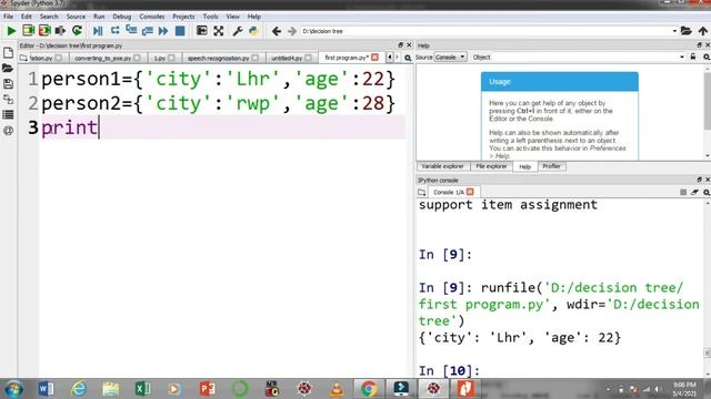 #12- python dictionaries for beginners in Hindi/Urdu | Dictionaries in Python | Python tutorial Urd