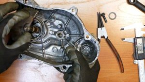 КАК СОБРАТЬ КРЫШКУ ВАРИАТОРА НА СКУТЕРЕ HONDA DIO\TACT