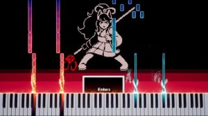 Undertale Yellow OST - Trial by Fury (Piano Tutorial & Sheet)